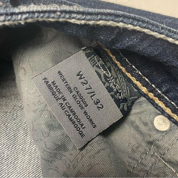 Silver Suki Jeans size 27 x 32 women’s denim W27 - Picture 4 of 6